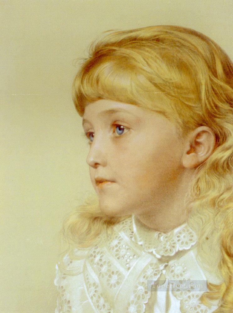 Augustus Frederick Portrait Of May Gillilan Victorian painter Anthony Frederick Augustus Sandys Oil Paintings